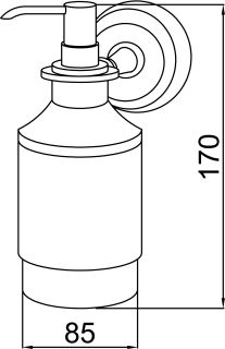 Дозатор Boheme Medici бронза 10617